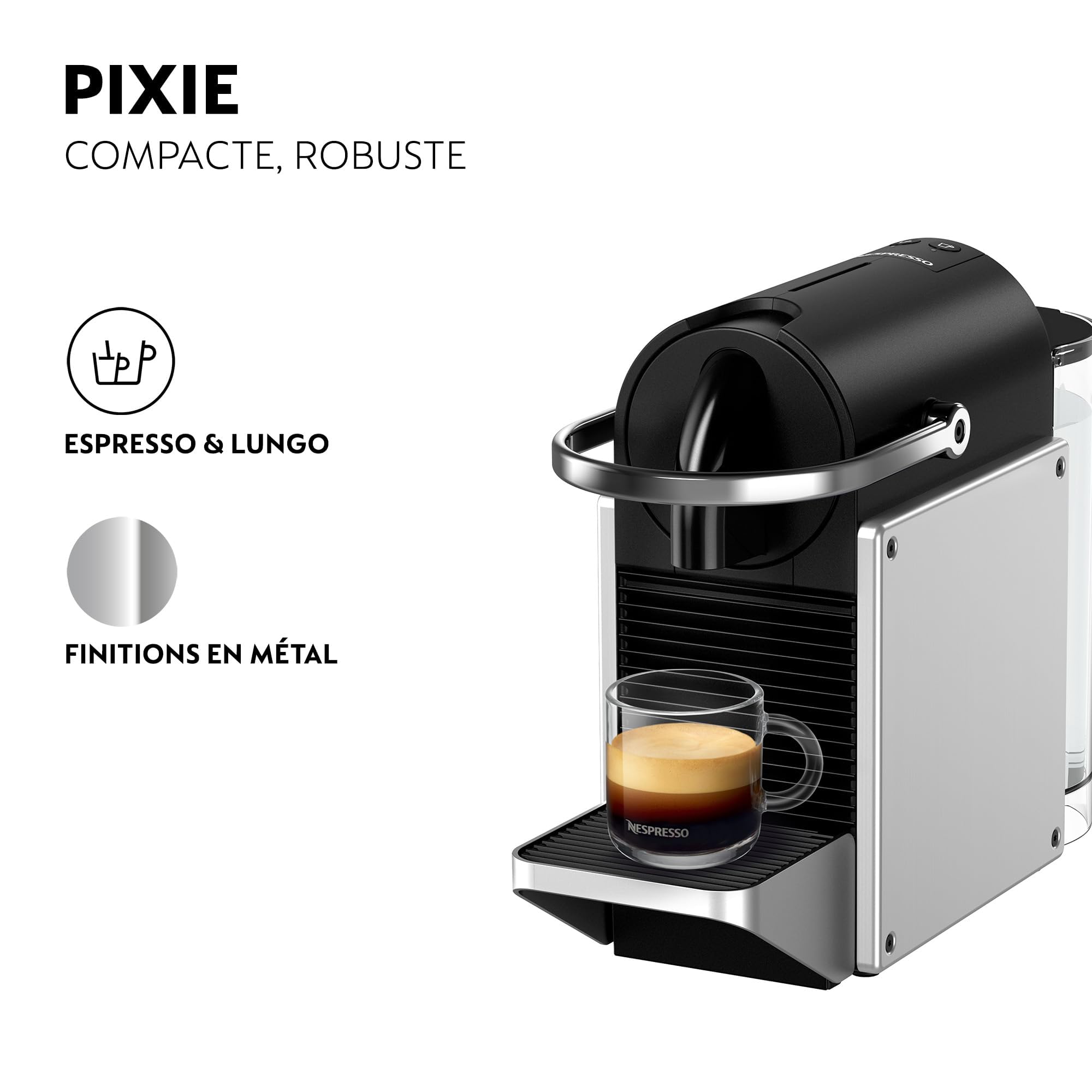 Cafetière à Dosette Compacte Valexo 1L - Espresso Rapide 19 Bars